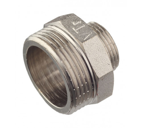 Ниппель переходной Valtec 1 1/4 НР(ш) х 3/4 НР(ш) латунный (VTr.580.N.0705) Ниппель переходной Valtec 1 1/4 НР(ш) х 3/4 НР(ш) латунный (VTr.580.N.0705)