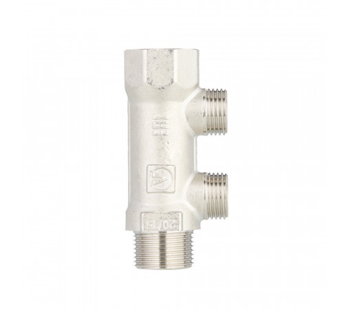 Коллектор Valtec 3/4 ВР(г) х 2 выхода 1/2 НР(ш) х 3/4 НР(ш) (VTc.500.N.0502) Коллектор Valtec 3/4 ВР(г) х 2 выхода 1/2 НР(ш) х 3/4 НР(ш) (VTc.500.N.0502)
