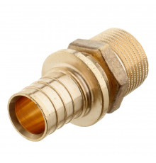 Соединитель прямой Stout 32 мм х 1 НР(г) латунный (SFA-0001-003210)