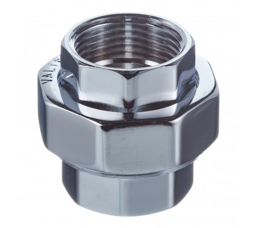 Американка прямая Valtec 1 ВР(г) х 1 ВР(г) хром латунная (VTr.340.C.0006) Американка прямая Valtec 1 ВР(г) х 1 ВР(г) хром латунная (VTr.340.C.0006)
