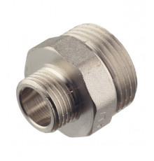 Ниппель переходной Valtec 1 НР(ш) х 1/2 НР(ш) латунный (VTr.580.N.0604)