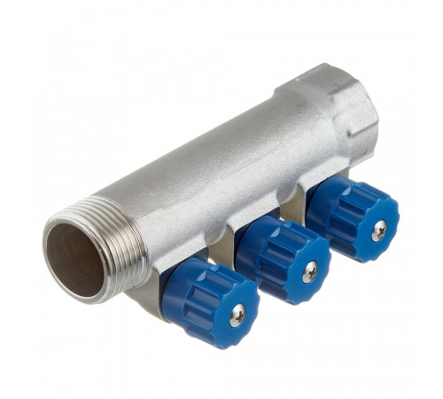Коллектор Valtec 1 ВР(г) х 3 выхода 1/2 НР(ш) х 1 НР(ш) регулируемый (VTc.560.N.0603) Коллектор Valtec 1 ВР(г) х 3 выхода 1/2 НР(ш) х 1 НР(ш) регулируемый (VTc.560.N.0603)