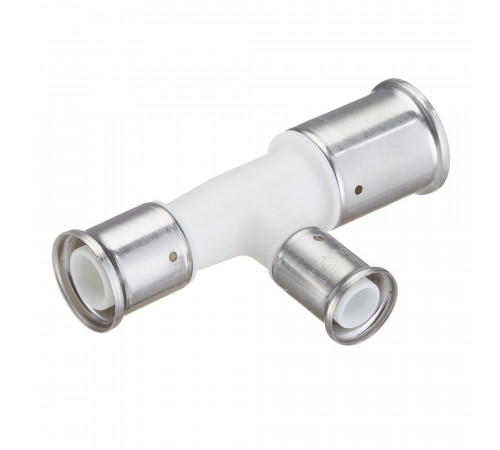 Тройник Henco (11PKW-322026) 32(пресс) х 20(пресс) х 26(пресс) белый PVDF Тройник Henco (11PKW-322026) 32(пресс) х 20(пресс) х 26(пресс) белый PVDF