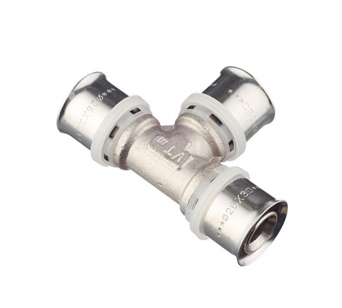 Тройник VALTEC (VTm.231.N.262626) 26(пресс) х 26(пресс) х 26(пресс)