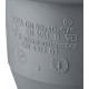 Тройник Ostendorf HTEA d50х40 мм 67° пластиковый для внутренней канализации (112310)