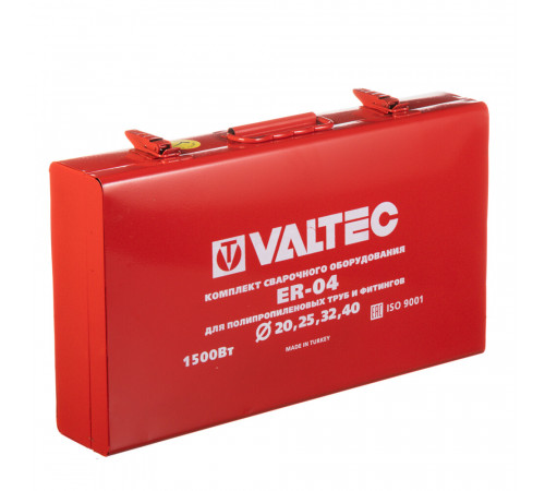 Сварочный аппарат для полипропиленовых труб Valtec ER-04 d20-40 мм 1200 Вт (VTp.799.E.020040) Сварочный аппарат для полипропиленовых труб Valtec ER-04 d20-40 мм 1200 Вт (VTp.799.E.020040)