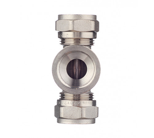 Тройник VALTEC (VTm.332.N.200520) 20 обж(ц) х 3/4 ВР(г) х 20 обж(ц)