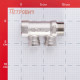 Коллектор Valtec 1 ВР(г) х 2 выхода 1/2 ВР(г) х 1 НР(ш) (VTc.550.N.0602)