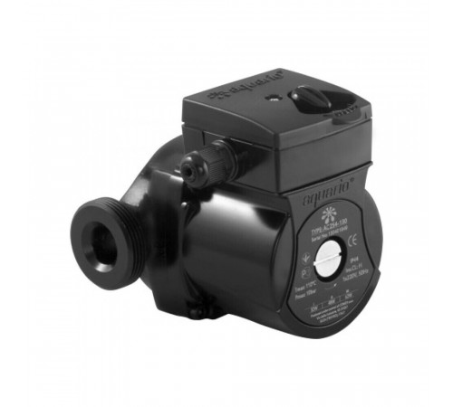 Циркуляционный насос для систем отопления Aquario AC 256-130 DN25 подъем 6 м 130 мм с гайками (5256) Циркуляционный насос для систем отопления Aquario AC 256-130 DN25 подъем 6 м 130 мм с гайками (5256)