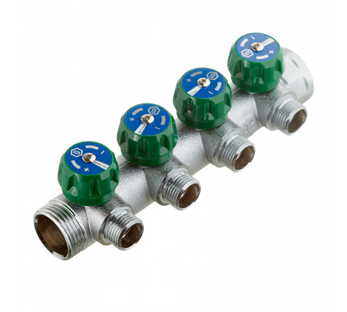 Коллектор Stout 1 ВР(г) х 4 выхода 1/2 НР(ш) х 1 НР(ш) регулирующий (SMB-6850-011204) Коллектор Stout 1 ВР(г) х 4 выхода 1/2 НР(ш) х 1 НР(ш) регулирующий (SMB-6850-011204)
