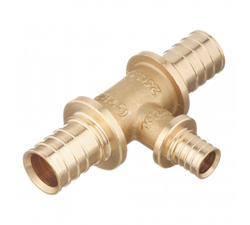 Тройник Stout 25 х 16 х 25 мм латунный (SFA-0014-251625) Тройник Stout 25 х 16 х 25 мм латунный (SFA-0014-251625)