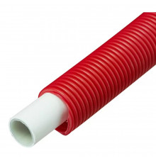 Труба металлопластиковая Henco (25-016MR) 16 мм красная Standard (25 м)
