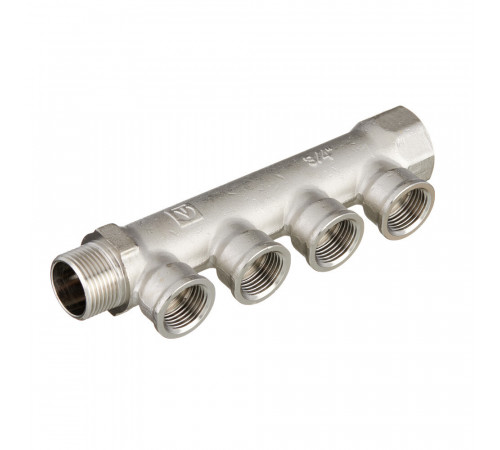 Коллектор Valtec 3/4 ВР(г) х 4 выхода 1/2 ВР(г) х 3/4 НР(ш) (VTc.550.N.0504) Коллектор Valtec 3/4 ВР(г) х 4 выхода 1/2 ВР(г) х 3/4 НР(ш) (VTc.550.N.0504)
