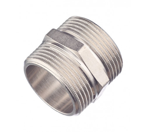 Ниппель Stout 1 1/4 НР(ш) х 1 1/4 НР(ш) латунный (SFT-0004-114114) Ниппель Stout 1 1/4 НР(ш) х 1 1/4 НР(ш) латунный (SFT-0004-114114)