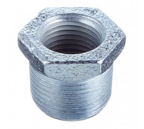 Футорка Gebo Platinum (241-22V) 3/4 НР(ш) х 1/2 ВР(г) чугунная оцинкованная Футорка Gebo Platinum (241-22V) 3/4 НР(ш) х 1/2 ВР(г) чугунная оцинкованная