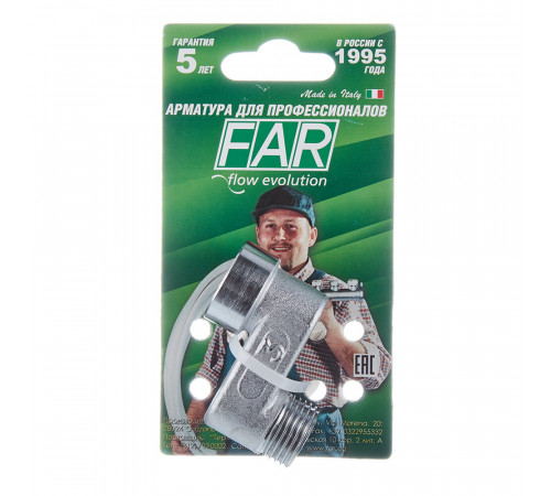 Эксцентрик Far 1/2 ВР(г) х 1/2 НР(ш) х 30 мм латунный (FC 5560 312) Эксцентрик Far 1/2 ВР(г) х 1/2 НР(ш) х 30 мм латунный (FC 5560 312)