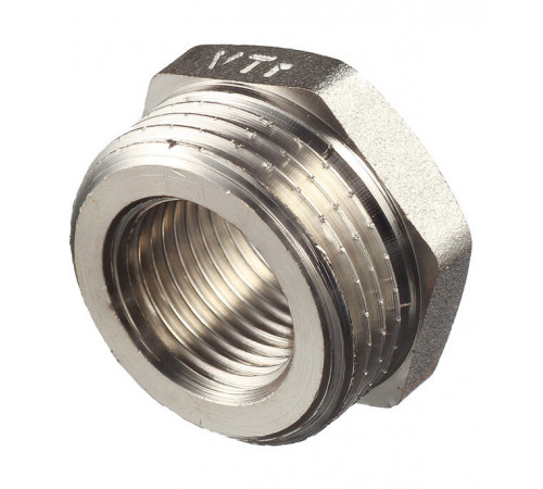 Футорка Valtec 1 НР(ш) х 1/2 ВР(г) латунная (VTr.581.N.0604) Футорка Valtec 1 НР(ш) х 1/2 ВР(г) латунная (VTr.581.N.0604)