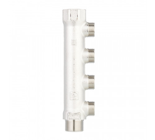 Коллектор Valtec 3/4 ВР(г) х 4 выхода 1/2 НР(ш) х 3/4 НР(ш) (VTc.500.N.0504) Коллектор Valtec 3/4 ВР(г) х 4 выхода 1/2 НР(ш) х 3/4 НР(ш) (VTc.500.N.0504)