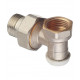 Клапан запорный угловой Tiemme 1/2 НР(ш) х 1/2 ВР(г) для радиатора (3230001)