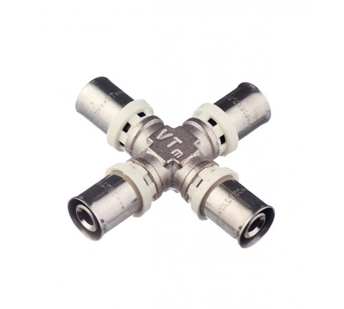 Крестовина VALTEC (VTm.241.N.161616) 16(пресс) х 16(пресс) х 16(пресс) х 16(пресс) Крестовина VALTEC (VTm.241.N.161616) 16(пресс) х 16(пресс) х 16(пресс) х 16(пресс)