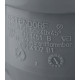 Тройник Ostendorf HTEA d50х40 мм 45° пластиковый для внутренней канализации (112210)