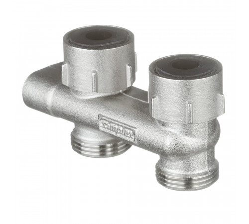 Узел нижнего подключения Simplex D2/50 3/4 ВР(г) х 3/4 НР(ш) ЕК для радиатора (F10078)