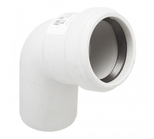 Отвод Pro Aqua Stilte Plus d58 мм 67° пластиковый шумопоглощающий для внутренней канализации Отвод Pro Aqua Stilte Plus d58 мм 67° пластиковый шумопоглощающий для внутренней канализации