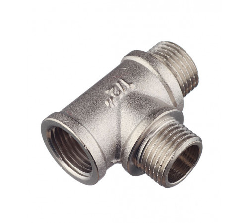 Тройник Valtec 1/2 ВР(г) х 1/2 НР(ш) х 1/2 НР(ш) латунный (VTr.133.N.0004) Тройник Valtec 1/2 ВР(г) х 1/2 НР(ш) х 1/2 НР(ш) латунный (VTr.133.N.0004)