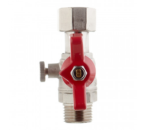 Кран шаровой латунный Valtec 1/2 НР(ш) х 1/2 ВР(г) для подключения манометра проходной бабочка прямой (VT.806.N.0404) Кран шаровой латунный Valtec 1/2 НР(ш) х 1/2 ВР(г) для подключения манометра проходной бабочка прямой (VT.806.N.0404)