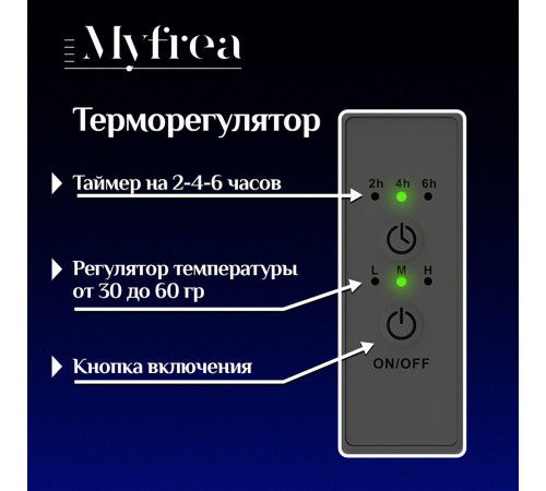 Полотенцесушитель электрический MyFrea MyParma 1200х100 мм 100 Вт с терморегулятором черный Полотенцесушитель электрический MyFrea MyParma 1200х100 мм 100 Вт с терморегулятором черный