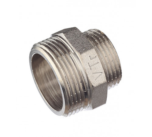 Ниппель переходной Valtec 1 1/4 НР(ш) х 1 НР(ш) латунный (VTr.580.N.0706) Ниппель переходной Valtec 1 1/4 НР(ш) х 1 НР(ш) латунный (VTr.580.N.0706)