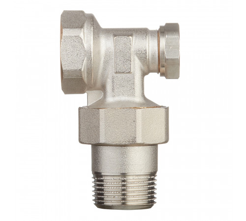 Клапан запорный угловой Valtec 3/4 НР(ш) х 3/4 ВР(г) для радиатора (VT.019.N.05) Клапан запорный угловой Valtec 3/4 НР(ш) х 3/4 ВР(г) для радиатора (VT.019.N.05)