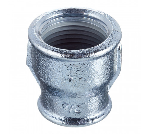 Муфта переходная Gebo Platinum (240-26V) 1 ВР(г) х 3/4 ВР(г) чугунная оцинкованная Муфта переходная Gebo Platinum (240-26V) 1 ВР(г) х 3/4 ВР(г) чугунная оцинкованная