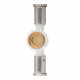 Тройник Henco (13PKW-160416) 16(пресс) х 1/2 ВР(г) х 16(пресс) PVDF белый