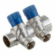 Коллектор Valtec 3/4 ВР(г) х 2 выхода 1/2 НР(ш) х 3/4 НР(ш) регулируемый (VTc.560.N.0502)
