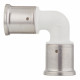 Угол Henco (1PKW-2626) 26(пресс) х 26(пресс) PVDF белый