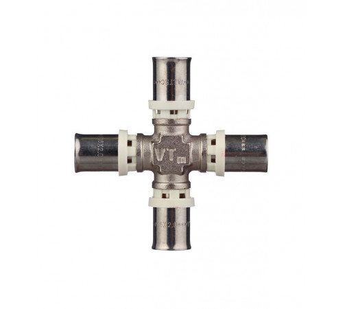 Крестовина VALTEC (VTm.241.N.161616) 16(пресс) х 16(пресс) х 16(пресс) х 16(пресс) Крестовина VALTEC (VTm.241.N.161616) 16(пресс) х 16(пресс) х 16(пресс) х 16(пресс)