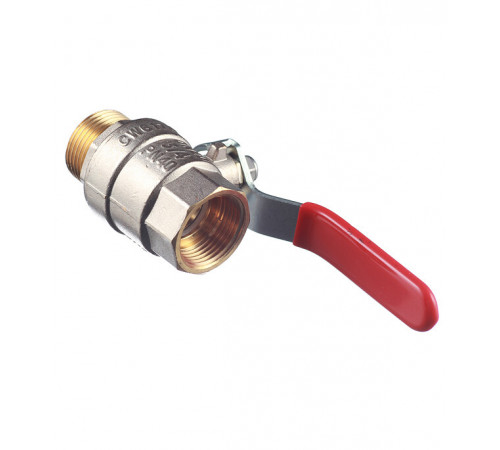 Кран шаровой латунный Valtec Base 3/4 ВР(г) х 3/4 НР(ш) ручка прямой (VT.215.N.05) Кран шаровой латунный Valtec Base 3/4 ВР(г) х 3/4 НР(ш) ручка прямой (VT.215.N.05)