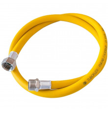 Шланг для газа ПВХ армированный Tuboflex 3/4 ВР(г) х 3/4 ВР(г) 200 см желтый