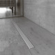 Лоток душевой Berges Wasserhaus Keramik с гидрозатвором 600х61 d50 мм решетка из нержавеющей стали (090117)