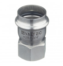 Соединитель VALTEC (VTi.902.I.002805) 28 мм х 3/4 ВР(г) нержавеющая сталь
