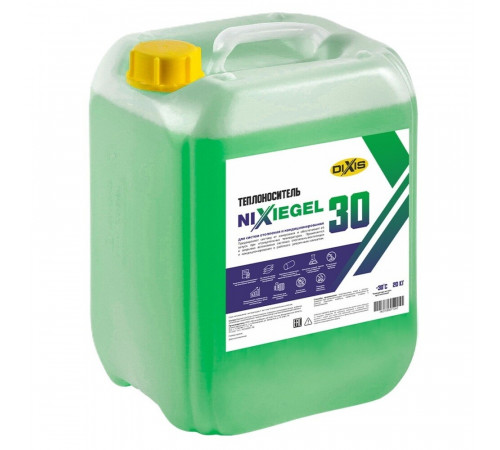 Теплоноситель Nixiegel DIXIS -30 °С 20 кг на основе этиленгликоля Теплоноситель Nixiegel DIXIS -30 °С 20 кг на основе этиленгликоля