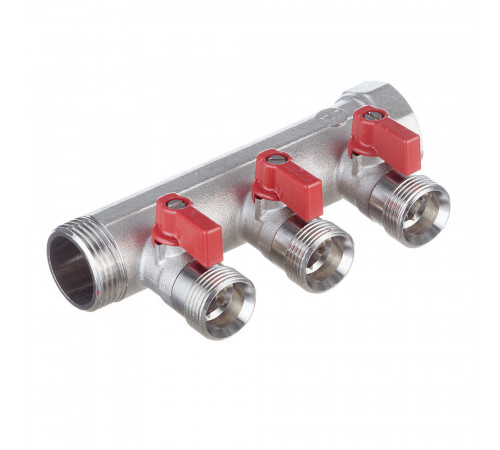 Коллектор Henco 1 ВР(г) х 3 выхода 3/4 НР(ш) ЕК х 1 НР(ш) с шаровыми кранами (VB060503-ROOD) Коллектор Henco 1 ВР(г) х 3 выхода 3/4 НР(ш) ЕК х 1 НР(ш) с шаровыми кранами (VB060503-ROOD)