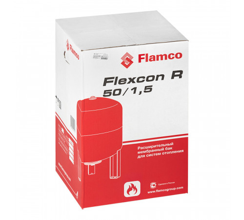 Бак расширительный Flamco Flexcon R 50/1,5 закрытого типа 6 бар 50 л (FL 16053 RU) Бак расширительный Flamco Flexcon R 50/1,5 закрытого типа 6 бар 50 л (FL 16053 RU)