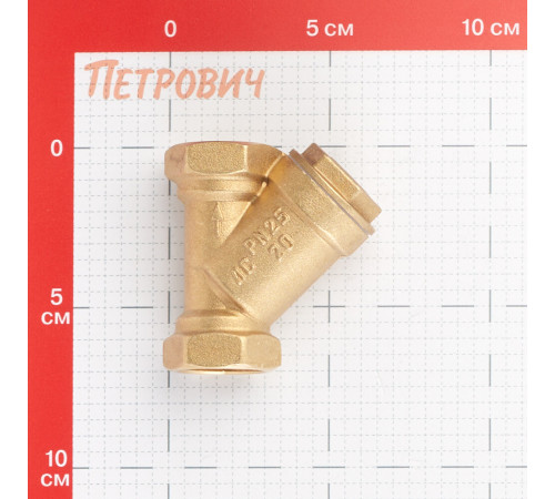 Фильтр косой БАЗ 3/4 ВР(г) х 3/4 ВР(г) (БАЗ.Ф.А50.20) Фильтр косой БАЗ 3/4 ВР(г) х 3/4 ВР(г) (БАЗ.Ф.А50.20)