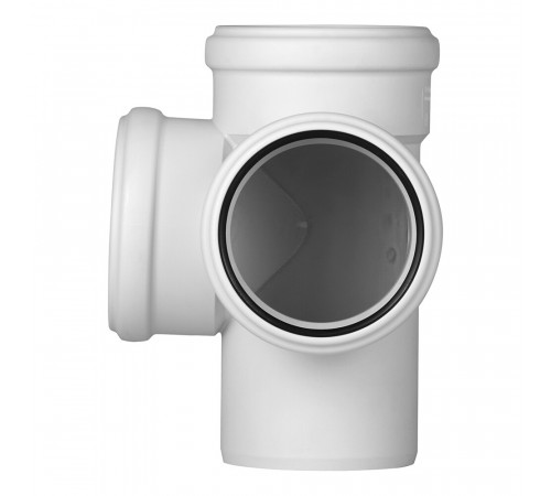 Крестовина Pro Aqua Stilte Plus d110х110х110 мм 87,5° пластиковая шумопоглощающая двухплоскостная для внутренней канализации Крестовина Pro Aqua Stilte Plus d110х110х110 мм 87,5° пластиковая шумопоглощающая двухплоскостная для внутренней канализации