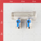 Коллектор Henco 1 ВР(г) х 2 выхода 3/4 НР(ш) ЕК х 1 НР(ш) с шаровыми кранами (VB060502-BLAUW)