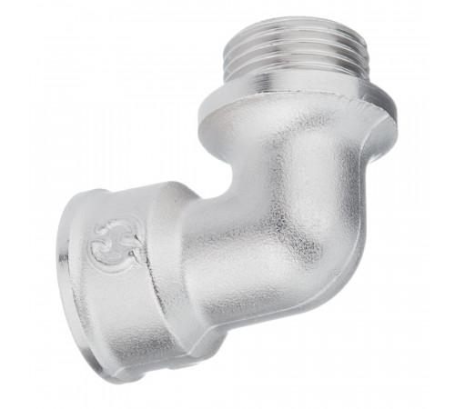 Угол Stout 1/2 ВР(г) х 1/2 НР(ш) с упором никелированный (SFT-0016-000012)