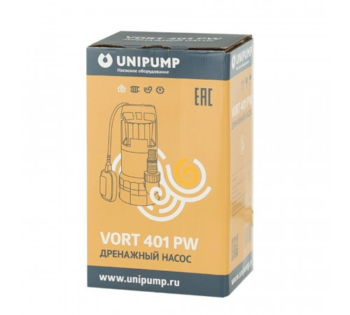 Насос дренажный UNIPUMP 1101 PW для грязной воды 260 л/мин (45525) Насос дренажный UNIPUMP 1101 PW для грязной воды 260 л/мин (45525)