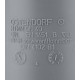 Муфта Ostendorf HTMM d40 мм пластиковая для внутренней канализации (111510)